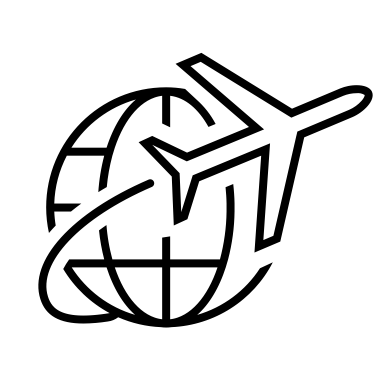 plane-globe-icon